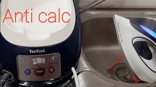 Загорелась кнопка Anti calc на парогенераторе Tefal Express AntiCalc SV8053E0 Что делать [upl. by Weisbart]