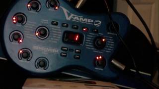 Behringer VAmp 2 Part 2 Vamp Guitar Multi Effects Pedal Processor Amp Modeller [upl. by Ninetta855]