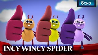 Incy Wincy spider  rhymes for babies English with lyrics  JIMMI CHOON CHOON [upl. by Gardas]