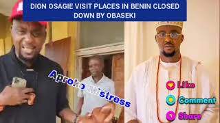 DION OSAGIE EXPLORE CULTURAL CENTRE IN BENIN ABANDONED BY EX GOV OBASEKI [upl. by Caines438]