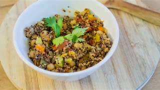 INSALATA DI QUINOA VEGAN [upl. by Yasnyl139]