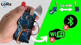 Cómo Activar Cualquier Dispositivo a KILOMENTROS  RYLR998 Con ARDUINO⚡ [upl. by Lupe]