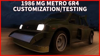 Forza Horizon 5 1986 MG METRO 6R4 CustomizationTesting [upl. by End]