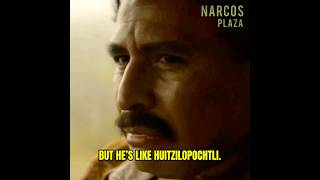 Pablo Acosta Compares Félix Gallardo With An Aztec God  Narcos Mexico shorts [upl. by Nomzzaj]