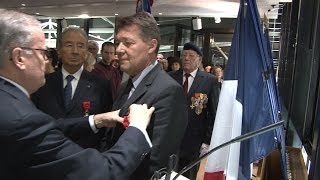 La Légion dHonneur pour Claude Barlier [upl. by Idel]