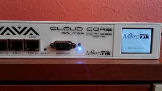 MikroTik CCR103612G4S Router [upl. by Vinnie311]