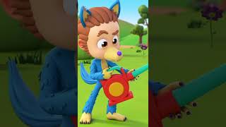 Three Little Pigs shorts kidssong cartoonvideos kidstvfairytales nurseryrhymes [upl. by Gnep]