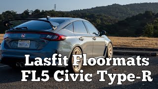 I try the Lasfit floormats for my 2024 Civic TypeR FL5 [upl. by Rimidalv]