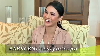 Gazini Ganados reveals her first celebrity crush  ABSCBNLifestyleInspo [upl. by Yerffoej]