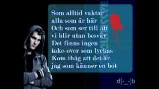 BOTEN ANNA  BASSHUNTER with LYRICS [upl. by Elpmid472]