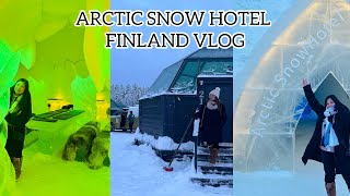 LAPLANDFINLANDARCTIC SNOW HOTELDAY 1 [upl. by Selena]