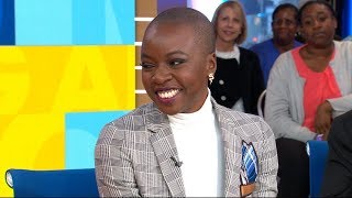 Danai Gurira says shes moved by global impact of Black Panther [upl. by Graff]