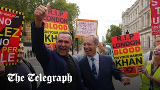 Ulez backlash begins as vandals target 14 cameras on one road as Londoners protest [upl. by Vasti]