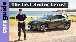 Lexus UX electric car review 2022 UX 300e EV SUV tested in Australia  range charging and more [upl. by Fanchette]