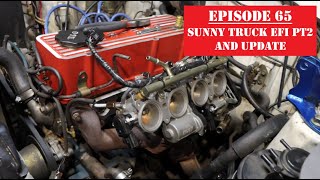 65 Nissan Sunny Truck Datsun1200 EFI Part 2 amp Update [upl. by Wernher]