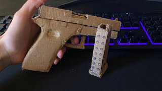 Cardboard Glock17 Tutorial [upl. by Menard]