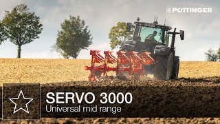 SERVO 3000 hitchmounted reversible plough – Highlights  PÖTTINGER [upl. by Qooraf]