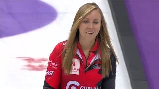 2018 World Cup of Curling  Womens Final Sweden Hasselborg vs Canada Homan [upl. by Clere]