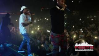 Migos Live at the The Observatory performing their hit singles quotBad and Boujeequot and quotLook At My Dabquot [upl. by Nanerb]