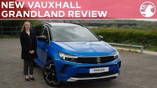 2022 NEW Vauxhall Grandland Walk Around Review  A Hybrid SUV Packed with Great Tech 4K [upl. by Pozzy799]