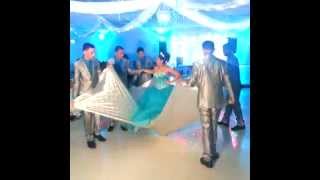 el mas hermoso vals de 15 años vals con telas♥ [upl. by Asquith577]