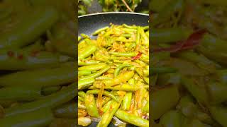 Beans Curry  bonchi curry  රසටම ලේසියෙන්ම හදමු බෝංච් bonchi food yummy shorts [upl. by Link]