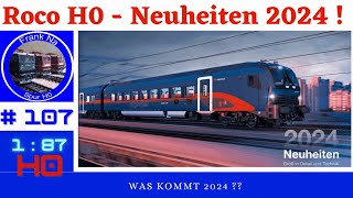 Roco Neuheiten 2024  H0 Katalog [upl. by Albarran]