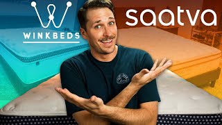 WinkBed vs Saatva  Mattress Review amp Comparison UPDATED [upl. by Tearle]