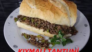 EV USULÜ KIYMALI TANTUNİ YAPIMI  ET TANTUNİ TARİFİ [upl. by Hsirahc]