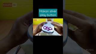 makan silver play button youtube [upl. by Bendicta523]