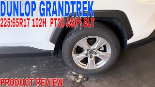 ✅ 22565R17 102H DUNLOP GRANDTREK PT20 ASP BLT 🔴 [upl. by Vasily]