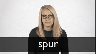 How to pronounce SPUR in British English [upl. by Joab]