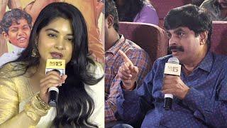 Actress Nivetha Thomas Superb Answer To Media Reporter Question About Glamorous Roles  MS Talkies [upl. by Genevieve333]