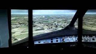 FSX on Triplehead2go  Quad Monitor [upl. by Norrahc]