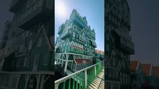 Colorful buildings of zaandam zaandam traveling europe colors building architecture pov [upl. by Demaggio]