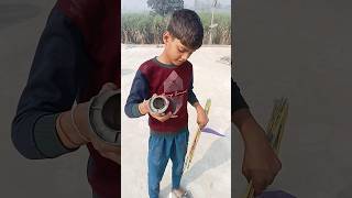 Aaj to elice bhai ne Chhotu ko 🪁 Patang de di🥰 kiteflying giveaway shorts [upl. by Nilcaj891]