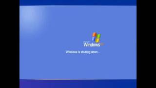 Window xp startup shutdown reversed [upl. by Nahsaj]