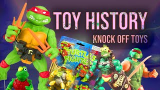 TMNT Knock Off Toys Turly Gang Heroes Of The World Turtles Fighters amp more in TOY HISTORY 8 [upl. by Otti]