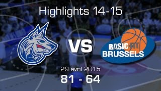 Highlights  Wolves  Bruxelles 29 avril 2015 [upl. by Marino974]