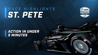 2022 RACE HIGHLIGHTS  FIRESTONE GRAND PRIX OF ST PETERSBURG [upl. by Aenat]