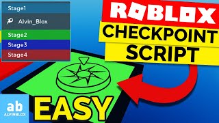 Roblox Obby Checkpoint Tutorial [upl. by Aicnom]