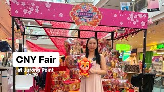 Exploring the CNY Fair with Quinn  Jurong Point [upl. by Murrah126]