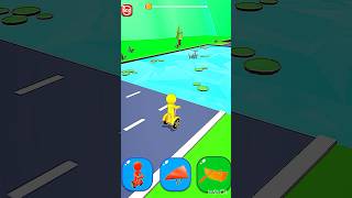 Shape shifting Funny Race Gameplay new hyper casual games shorts shortsvideo shapeshifting [upl. by Enilehcim]