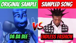 ORIGINAL SAMPLE vs SAMPLED RAP SONGS 2023 [upl. by Lajib]