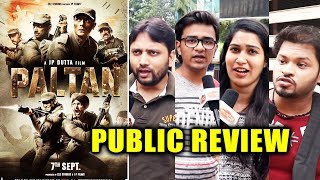 Paltan PUBLIC REVIEW  First Day First Show  Arjun Rampal Gurmeet Luv Sinha Siddhanth [upl. by Noiro425]