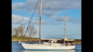 De Vries Lentsch  Laurent Giles 55ft 1967 for sale at Connect Yachtbrokers [upl. by Eisele836]