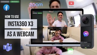 How to LIVE STREAM and use WEBCAM MODE with INSTA360 X3 in 2023  New Firmware Update Released [upl. by Hollington756]