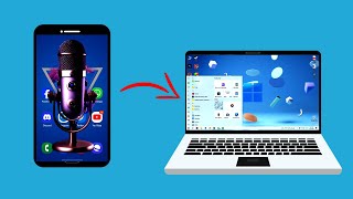 How To Use Phone As A Mic On PC  Full Guide [upl. by Assirac]