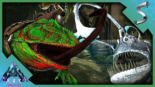 BEST WAY TO GET SILICA PEARLS ANGLER FISH amp XMAS ABERRANT BEELZEBUFO TAMING  Ark Aberration E24 [upl. by Kcyred]