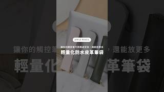 無處安放的Apple Pencil quot輕量化防水皮筆袋quot 也可以放其他文具｜GS 3C手機平板配件 [upl. by Arodal]